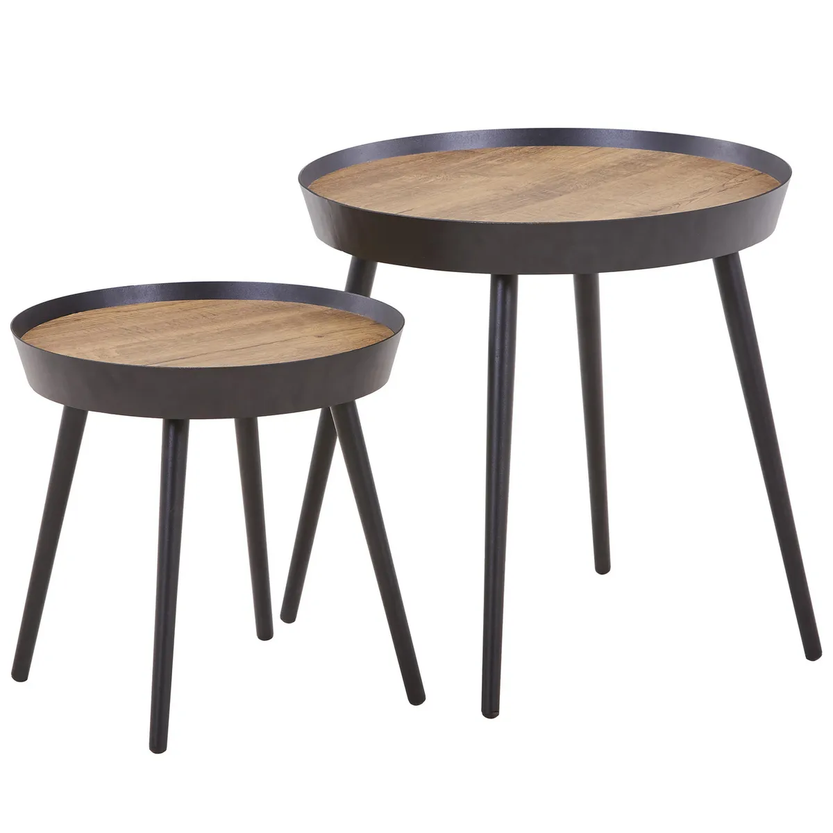 Just Home Collection - Set de Mesas Sino 45 x 35/ 35 x 35 cm