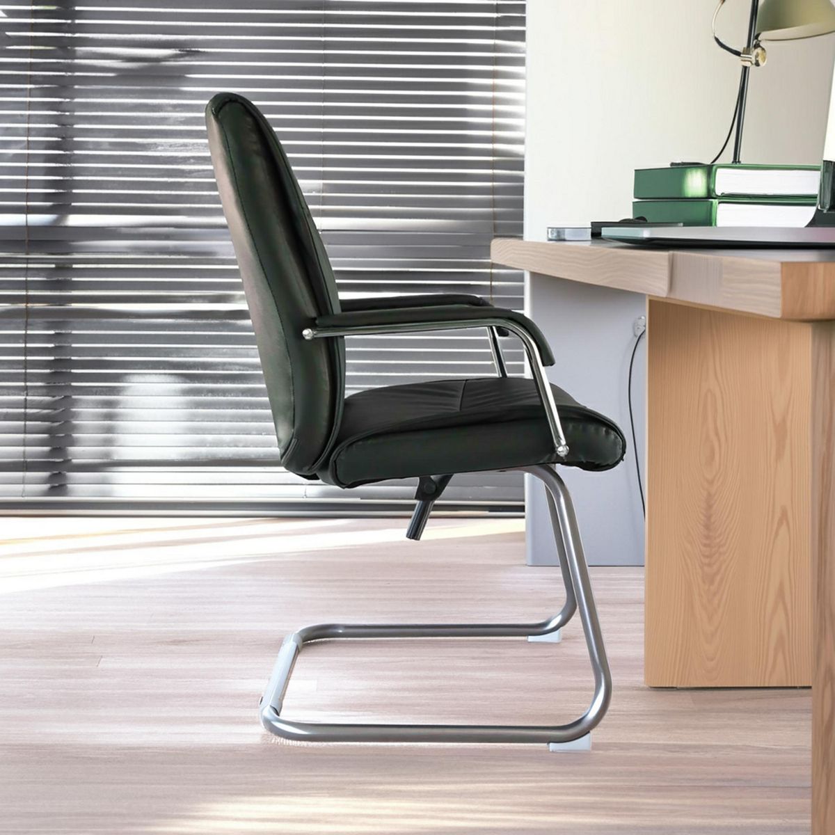 Just Home Collection - Silla Visita Oxford Gris