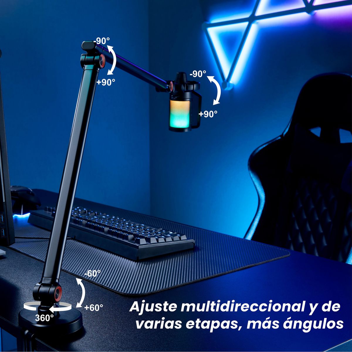 Just Home Collection - Soporte de Micrófono