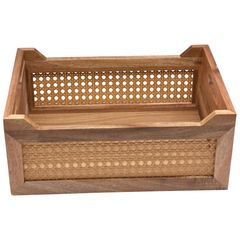 CAJA TEJITA ACACIA 34X24X14CM