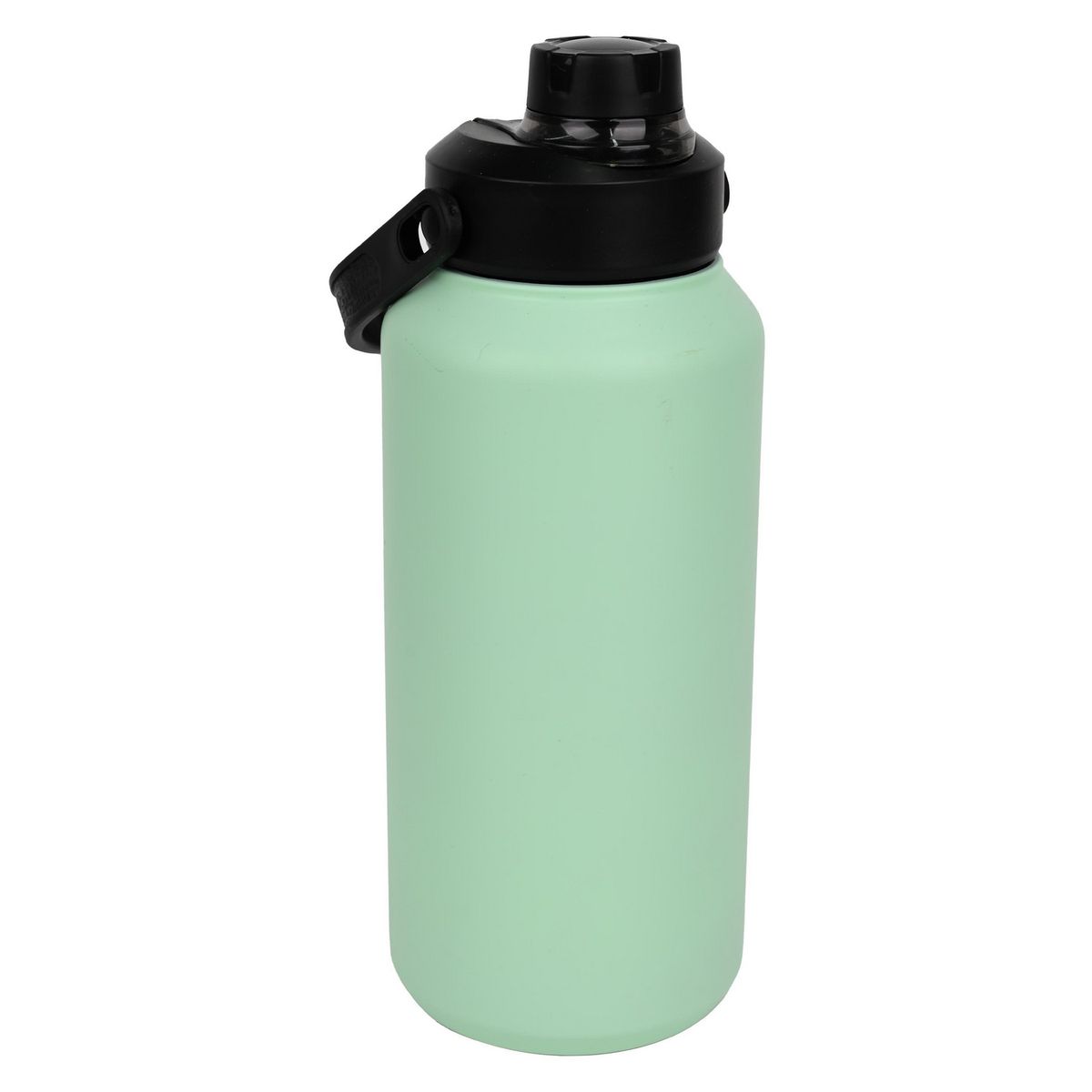 Just Home Collection - Botella Inoxidable con Asa Verde 1.3 L