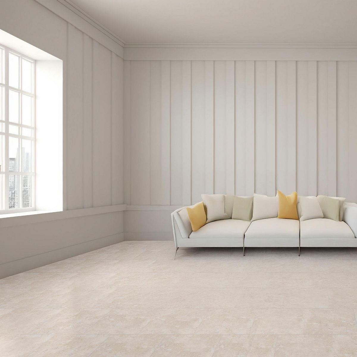 Tecnopiso - Piso Cerámico Milano Cream 33X33 1.74 m2