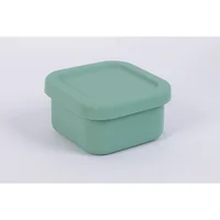 Set Contenedor Silicona Verde 4 Piezas