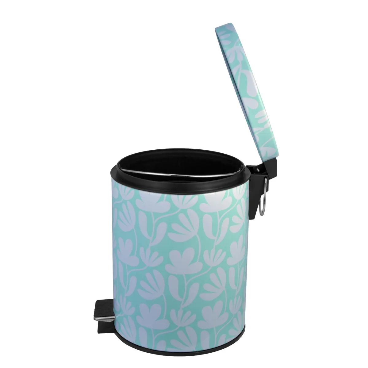 Bote de Basura Turquesa 5L, marca Casa Bonita - Foto Principal