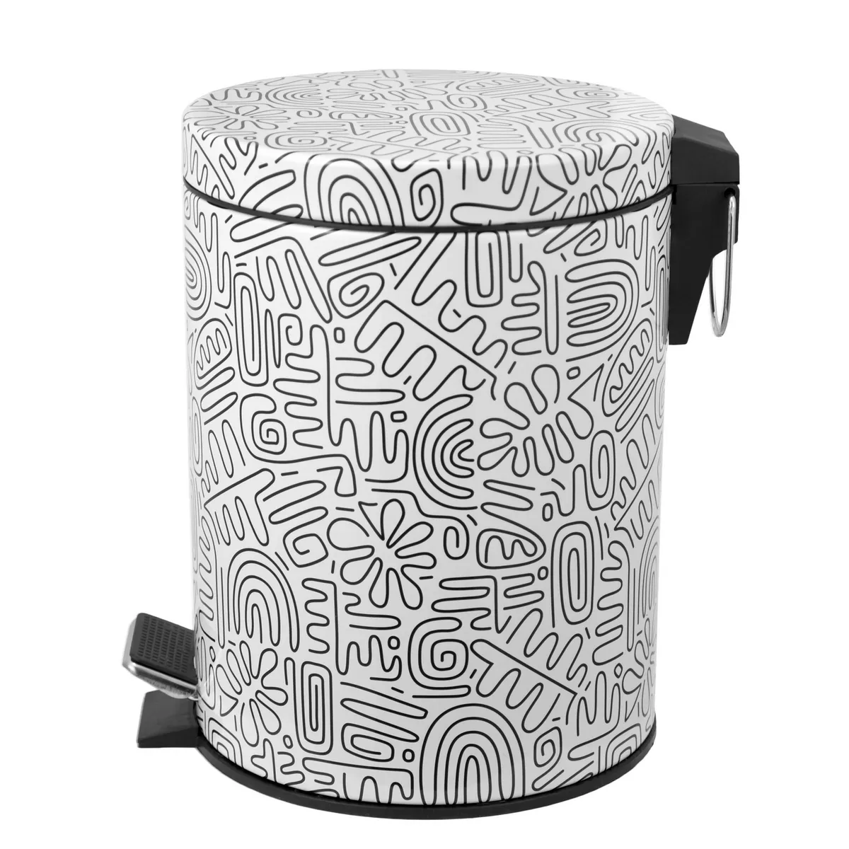 Casa Bonita - Bote de Basura Gris 5 L