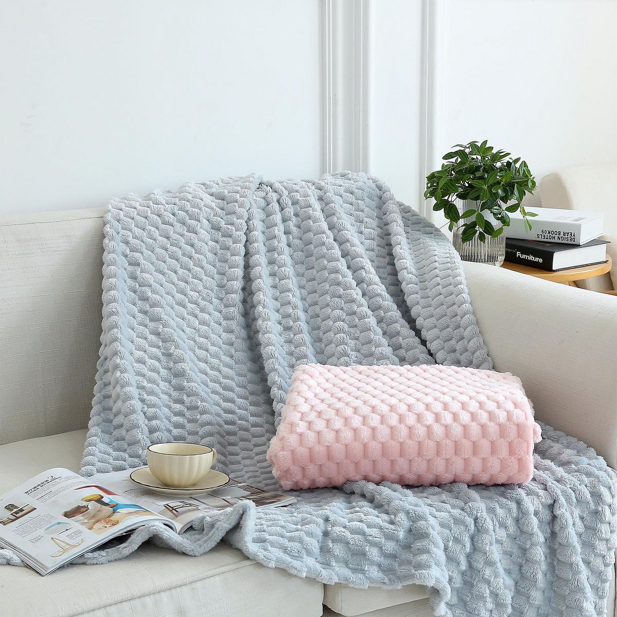 Just Home Collection - Manta bts jacq 125x150 mix