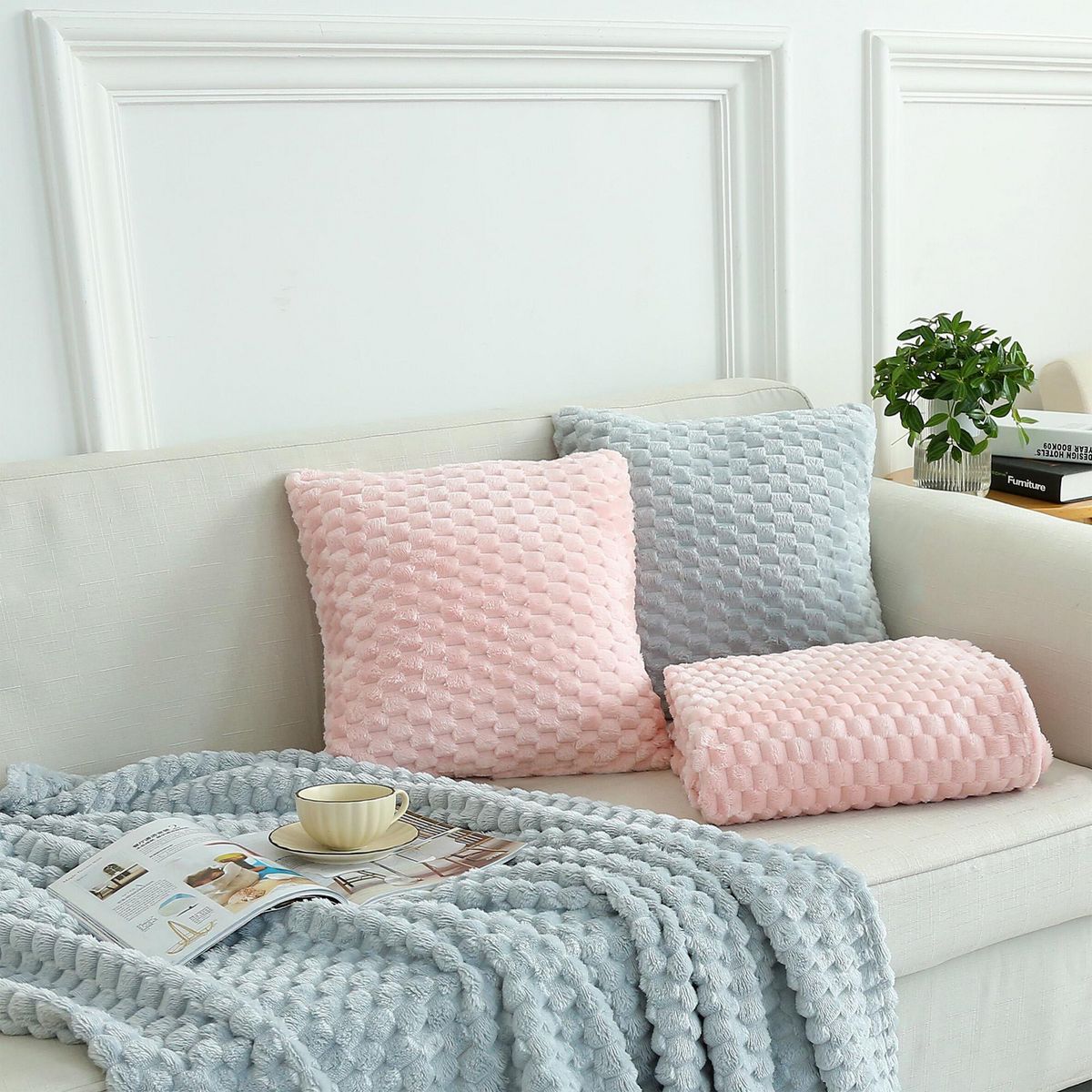 Just Home Collection - Manta bts jacq 125x150 mix