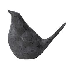 Pájaro de Decoración Negro 14 x 6 x 11 cm