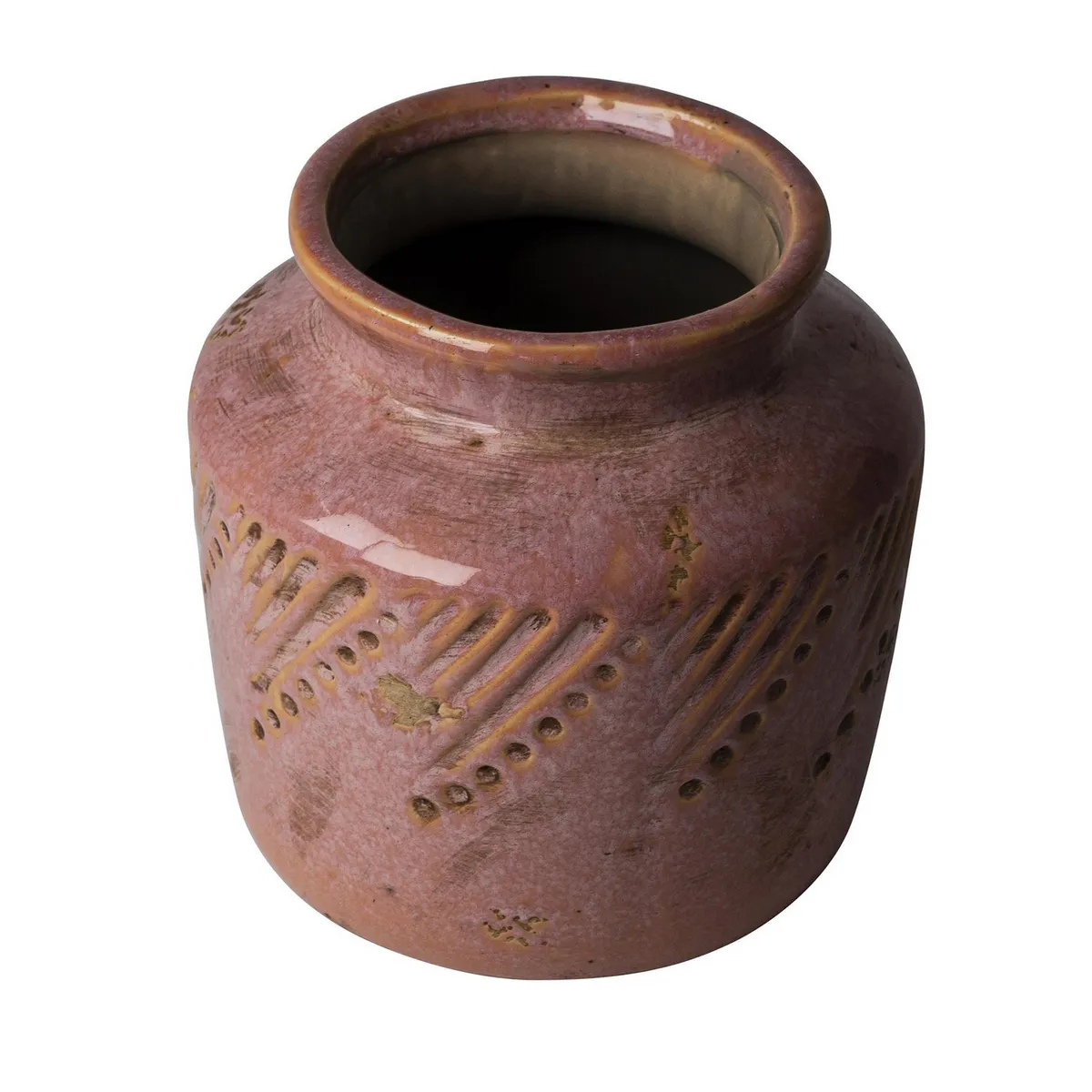 Just Home Collection - Jarrón Terra Naranja 17 x 17 cm