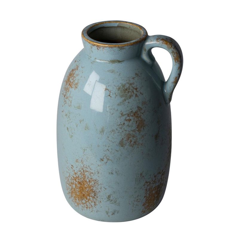 Just Home Collection - Jarrón Terra Celeste 15 x 23 cm