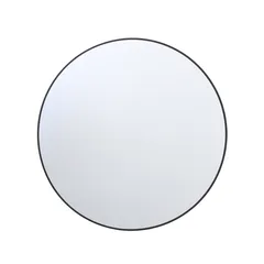 Espejo Round Negro 65 cm