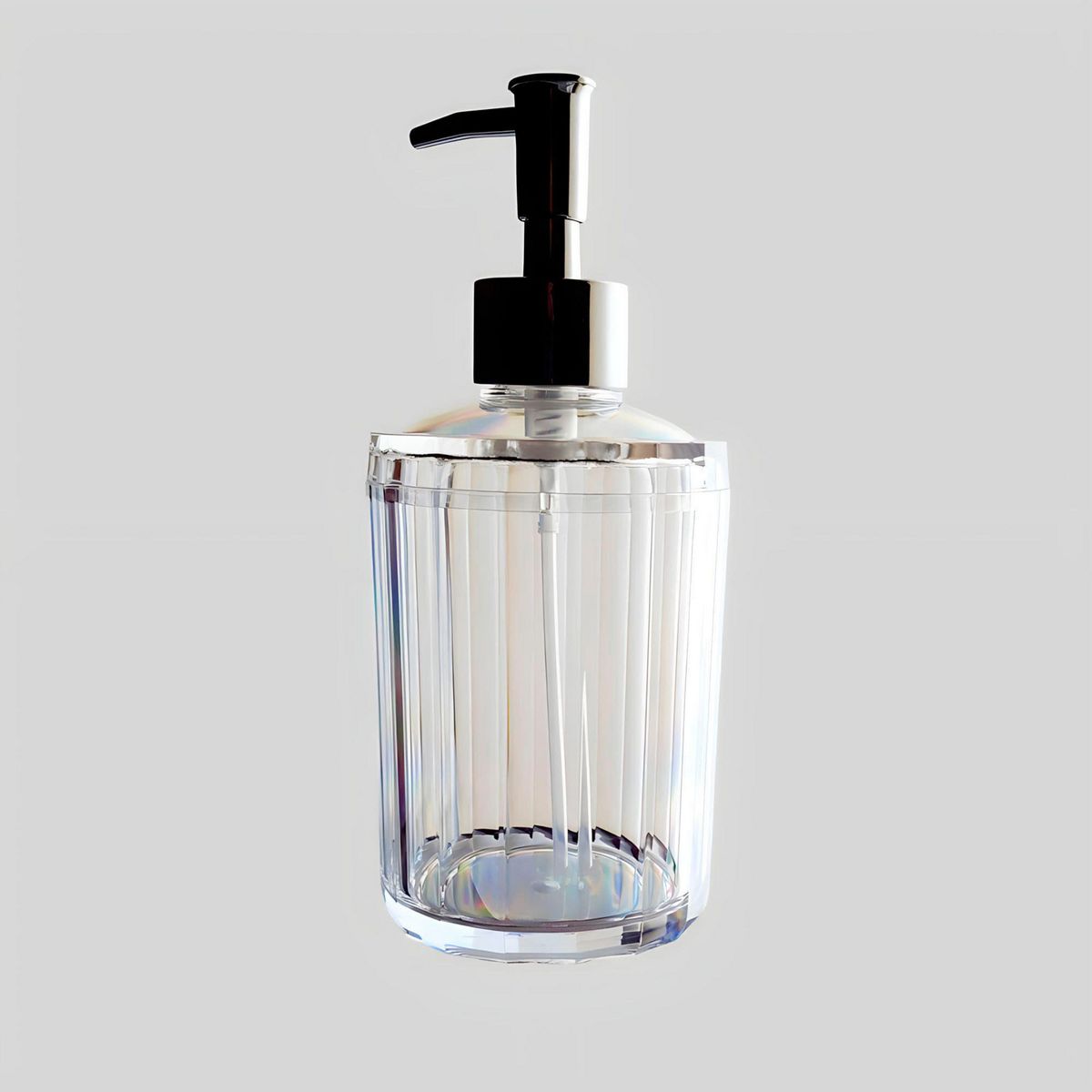 Dispensador de jabón Curly Transparente, marca Wintech - Foto Principal