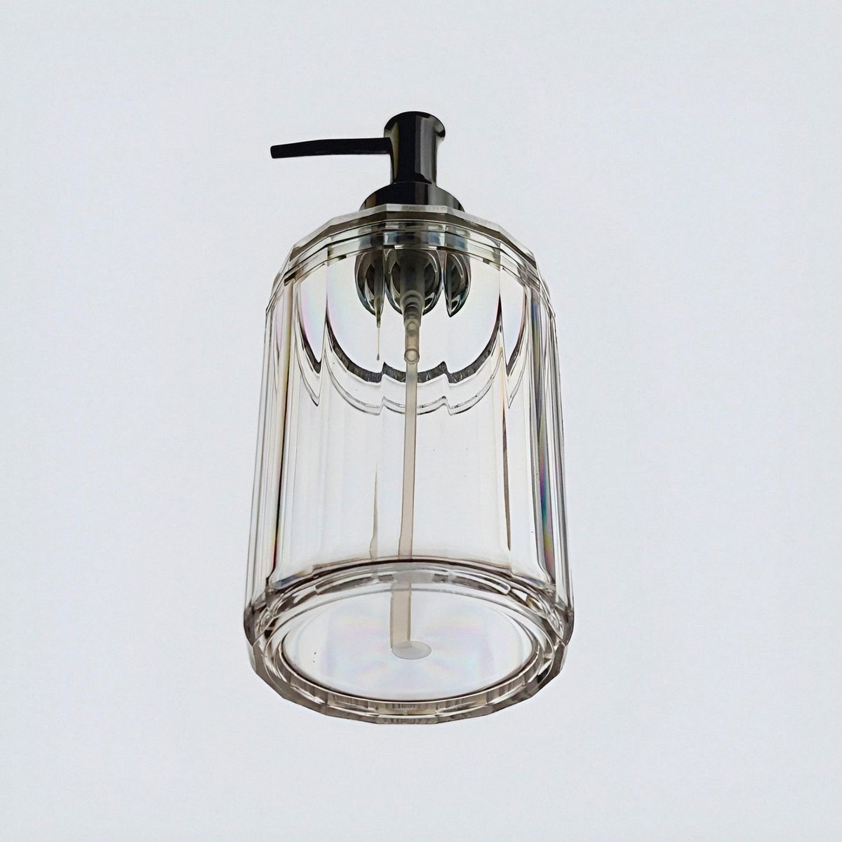 Dispensador de jabón Curly Transparente, marca Wintech - Foto 2