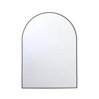 Espejo Decorativo Arco Negro 55 x 75 cm