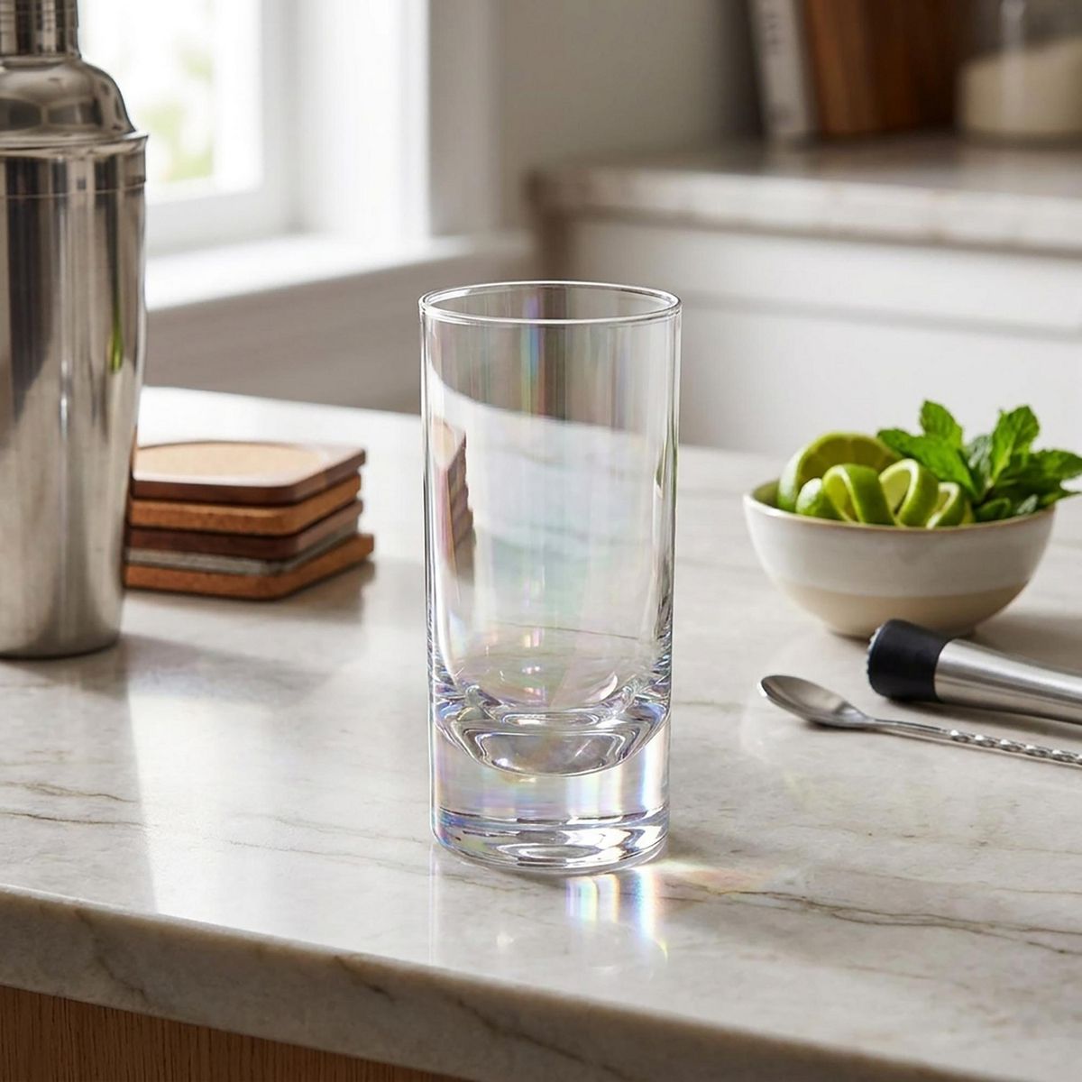 Vaso de baño de doble pared Transparente, marca Wintech - Foto 2