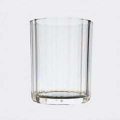 Vaso de baño Curly Transparente