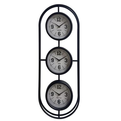 Reloj de Muro Negro 30 x 80 cm