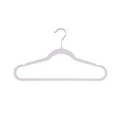 Set 10 ganchos para ropa de plástico