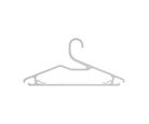 Set 10 ganchos para ropa Blanco