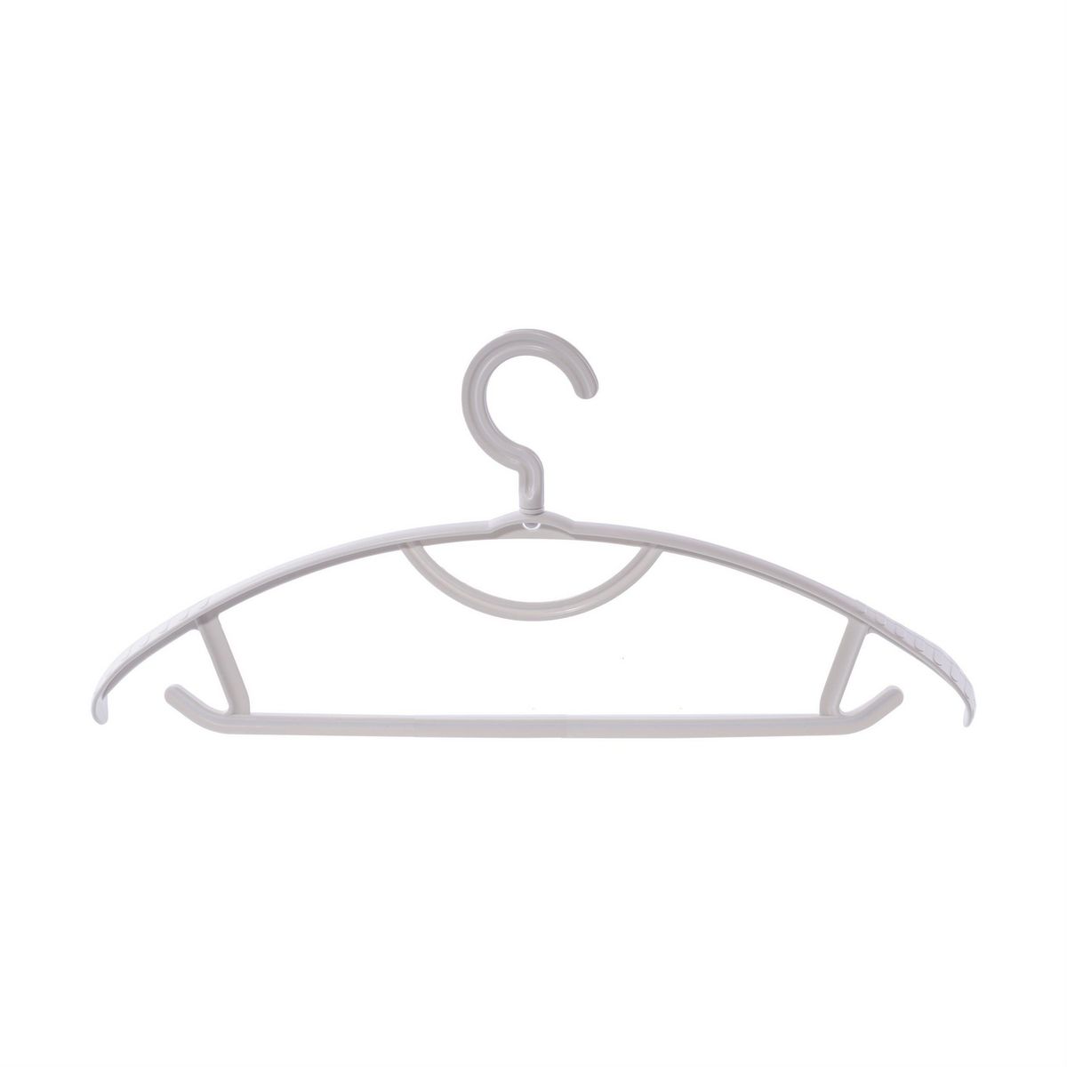 Set 10 ganchos para ropa antideslizante, marca Casa Bonita - Foto Principal