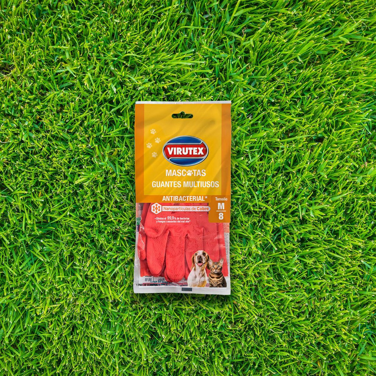 Virutex - Guantes Antibacteriales Nano Limpieza