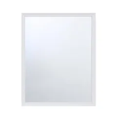 Espejo Decorativo Cuadro Blanco 60x70 cm