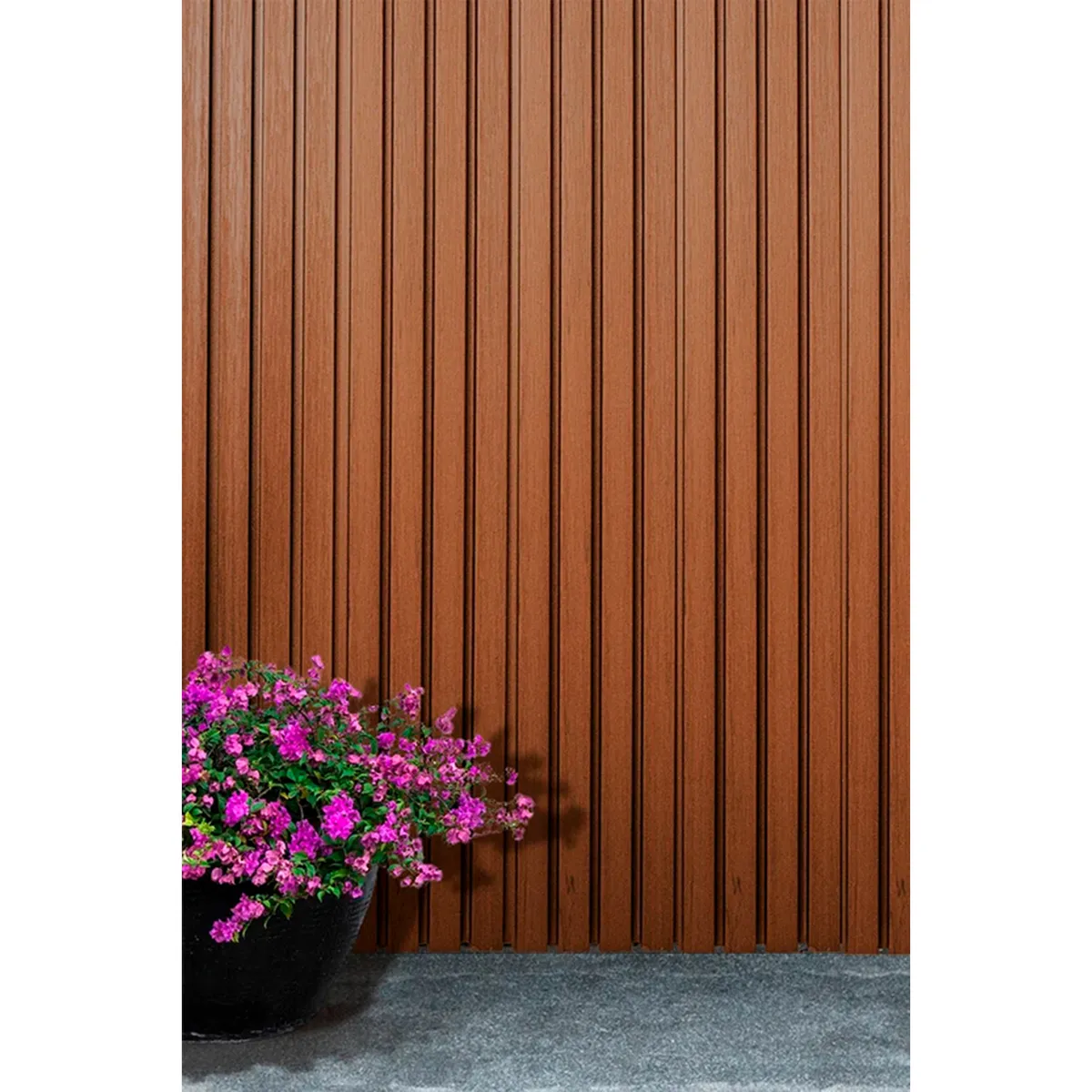 Extrutech - Lambrín Coextruido para exterior de 3.00m x 20cm x 2.5cm Teka