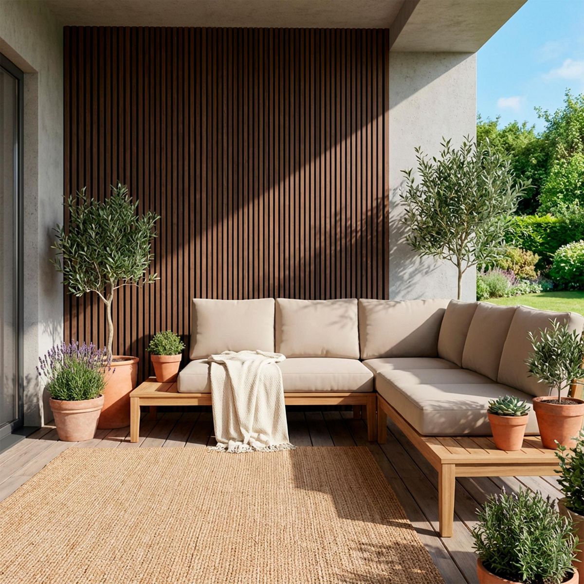 Extrutech - Lambrín Coextruido para exterior 3.00m x 20cm x 2.5cm