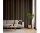 Lambrin para interior WPC dual dark 16 x 240 cm