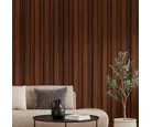Lambrin para interior WPC Dark Brown 16 x 240 cm