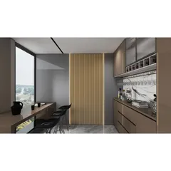 Lambrin para interior WPC Golden 12 x 240 cm Mate 0.28 m2