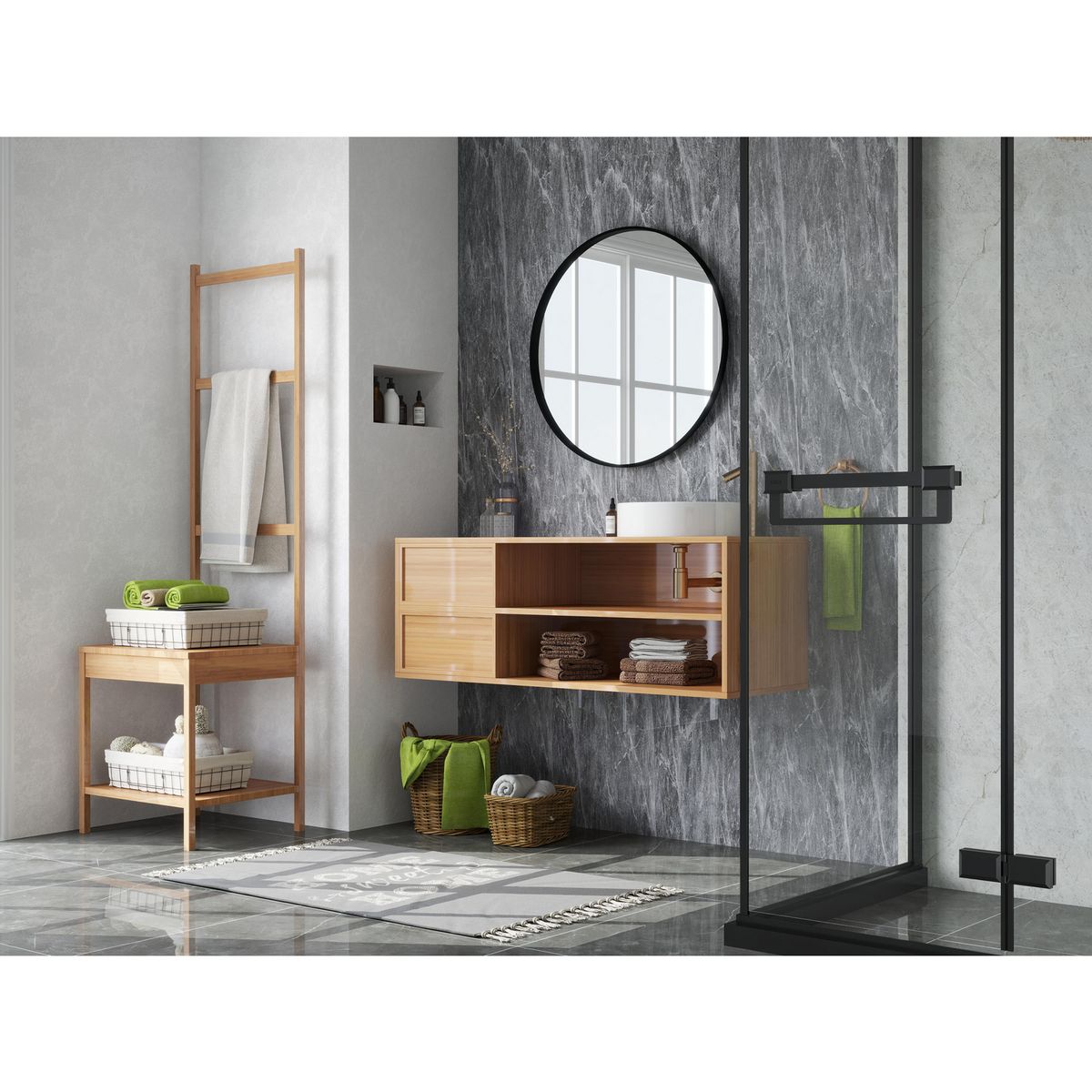 Muro de Mármol SPC Atenas 120 x 240 Brillante 2.88 m2, marca Holztek - Foto 2