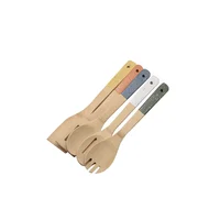 Set de Utensilios de Bambú 5 Piezas