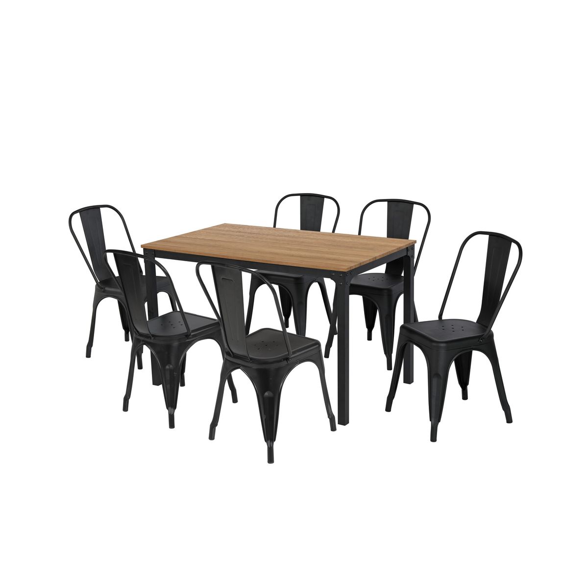 Juego de Comedor Toolix 6 sillas, marca Just Home Collection - Foto 2