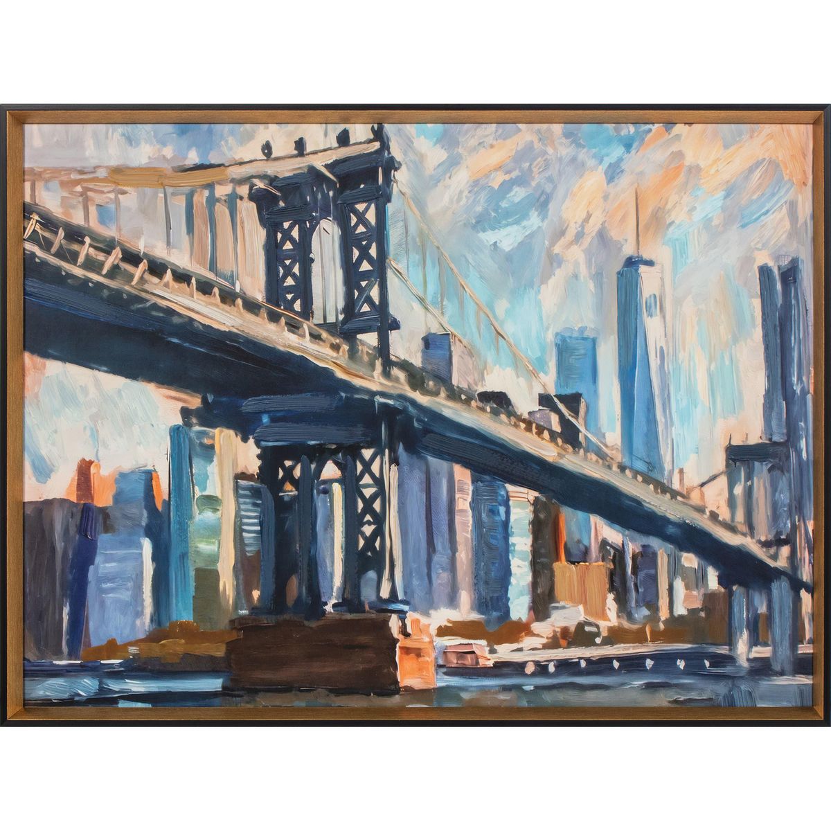 Just Home Collection - Cuadro Decorativo City 60x80cm
