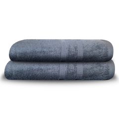 Set 2 toallas para cuerpo 70x140 Gris