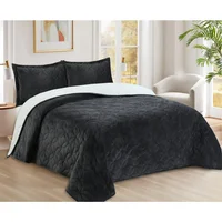 Edredón Matrimonial Grafito Sherpa