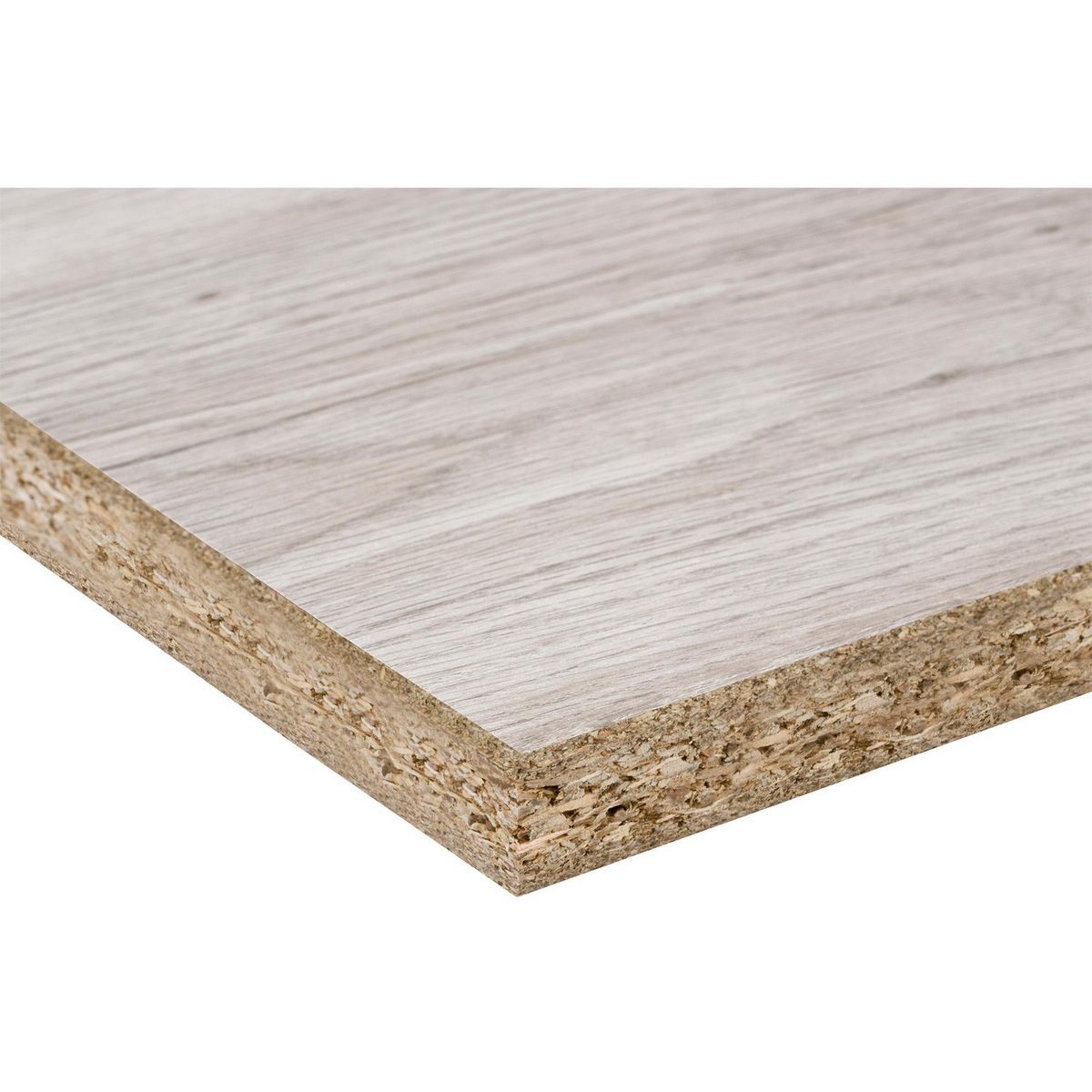 Melamina 16 mm de 30 x 120 cm Encino Polar, marca MERIDIAN PRO - Foto Principal