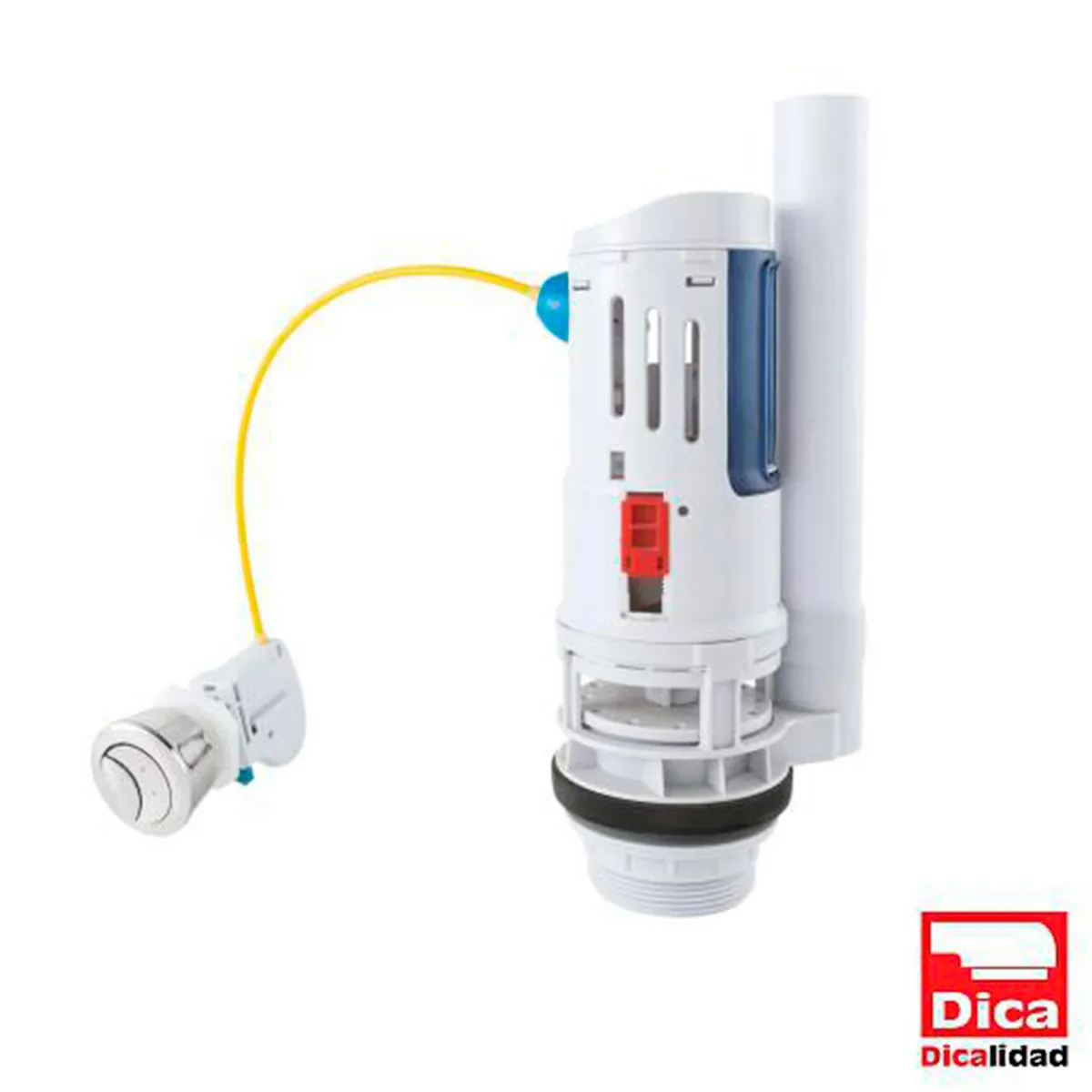 Dica - Válvula de Descarga Dual 2", Botón Lateral