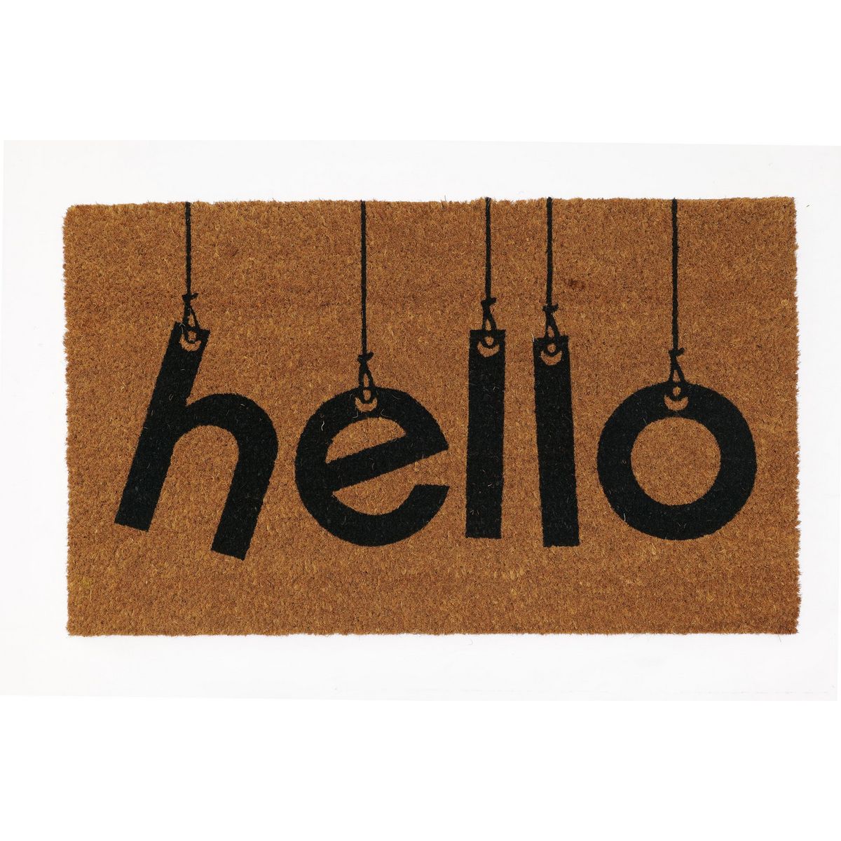 Tapete coco hello cuelga 45x75, marca Just Home Collection - Foto Principal