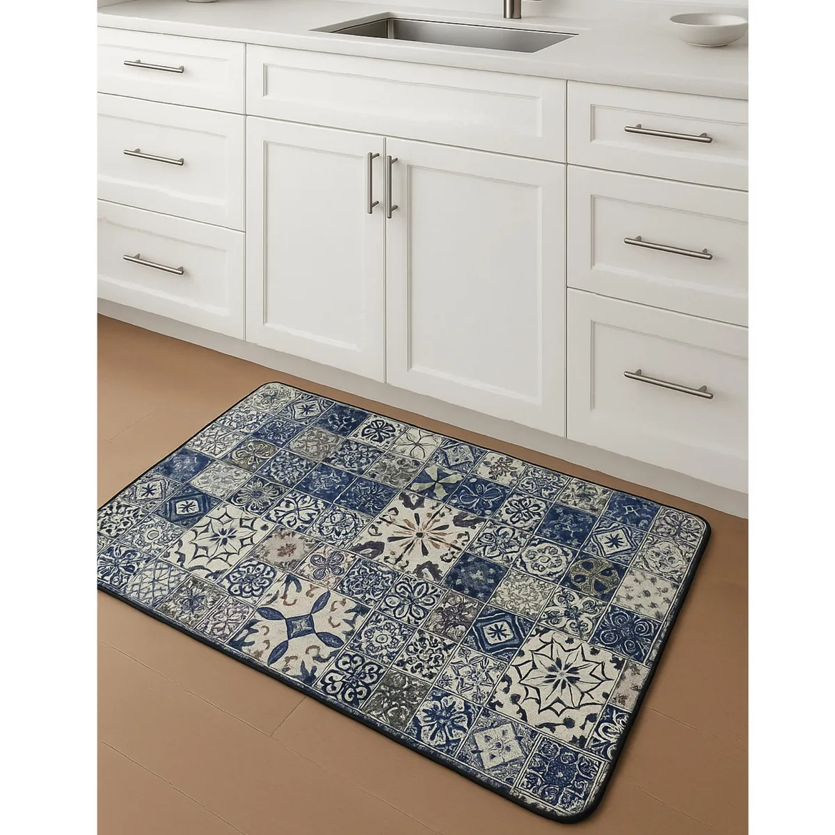 Tapete de Cocina azulejo 45x75 cm, marca Just Home Collection - Foto 2