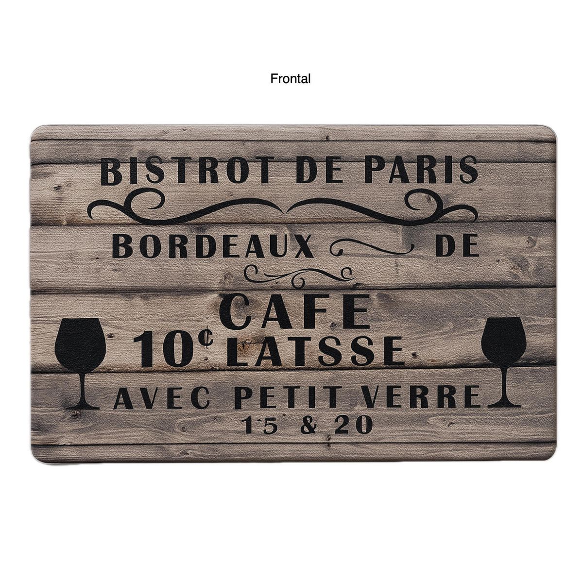 Just Home Collection - Tapete de Cocina bistrot 45x75cm