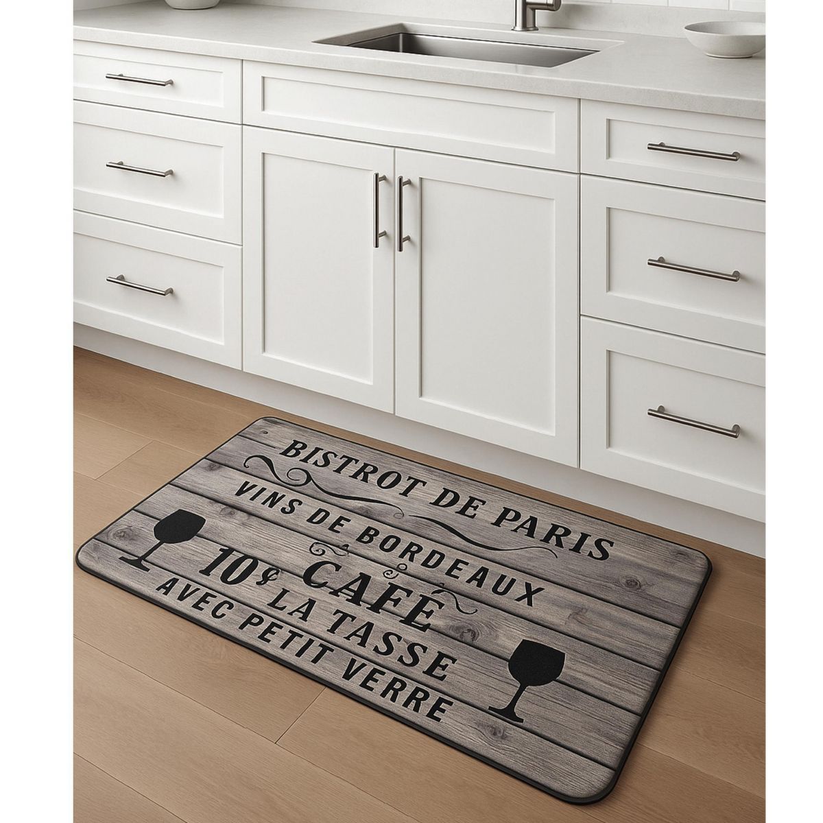 Just Home Collection - Tapete de Cocina bistrot 45x75cm
