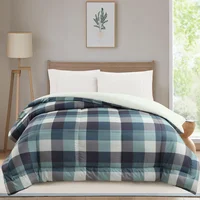 Edredón Cuadrille Matrimonial Verde