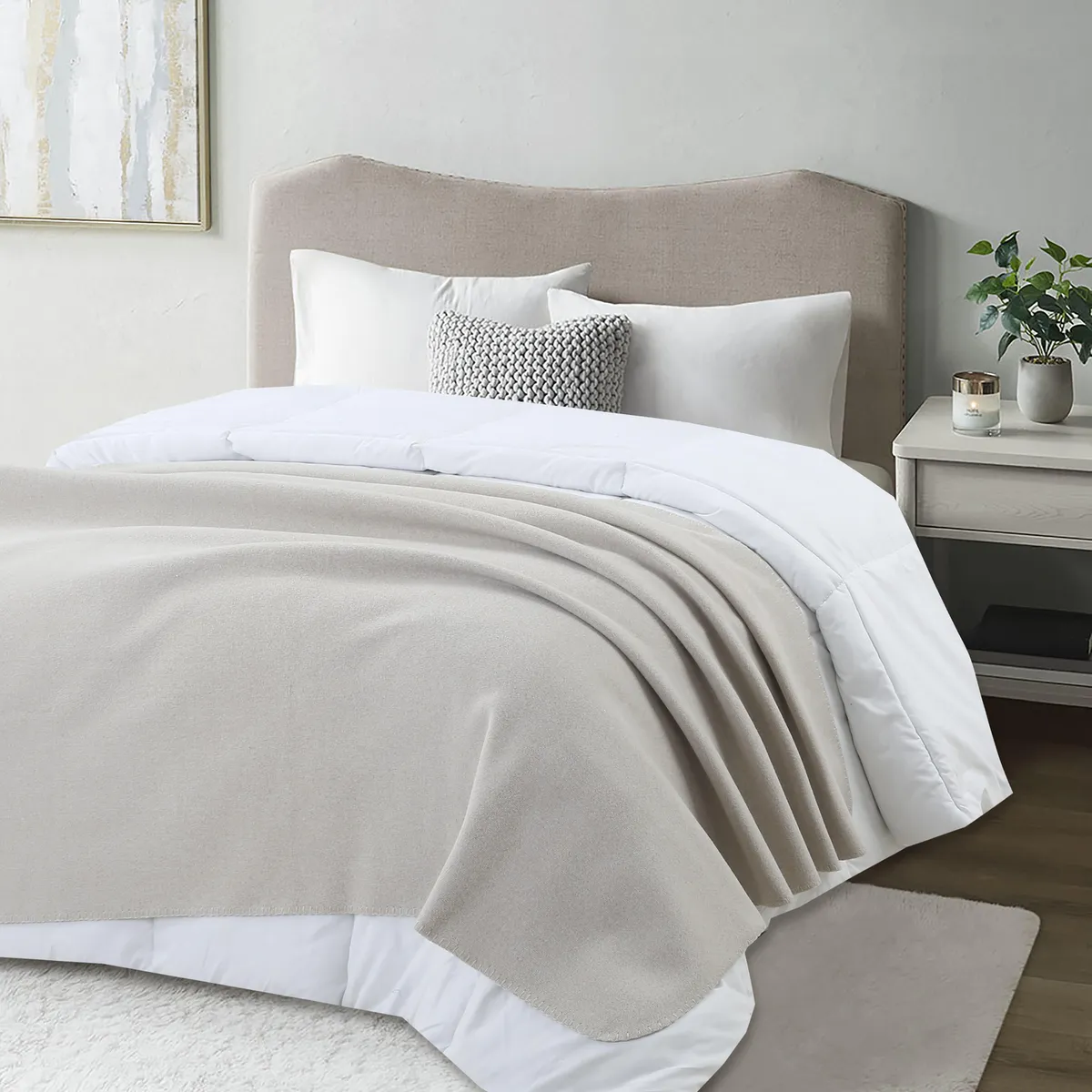 Just Home Collection - Tote bag cora + manta 125x150