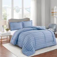 Edredón Nórdico print mat azul