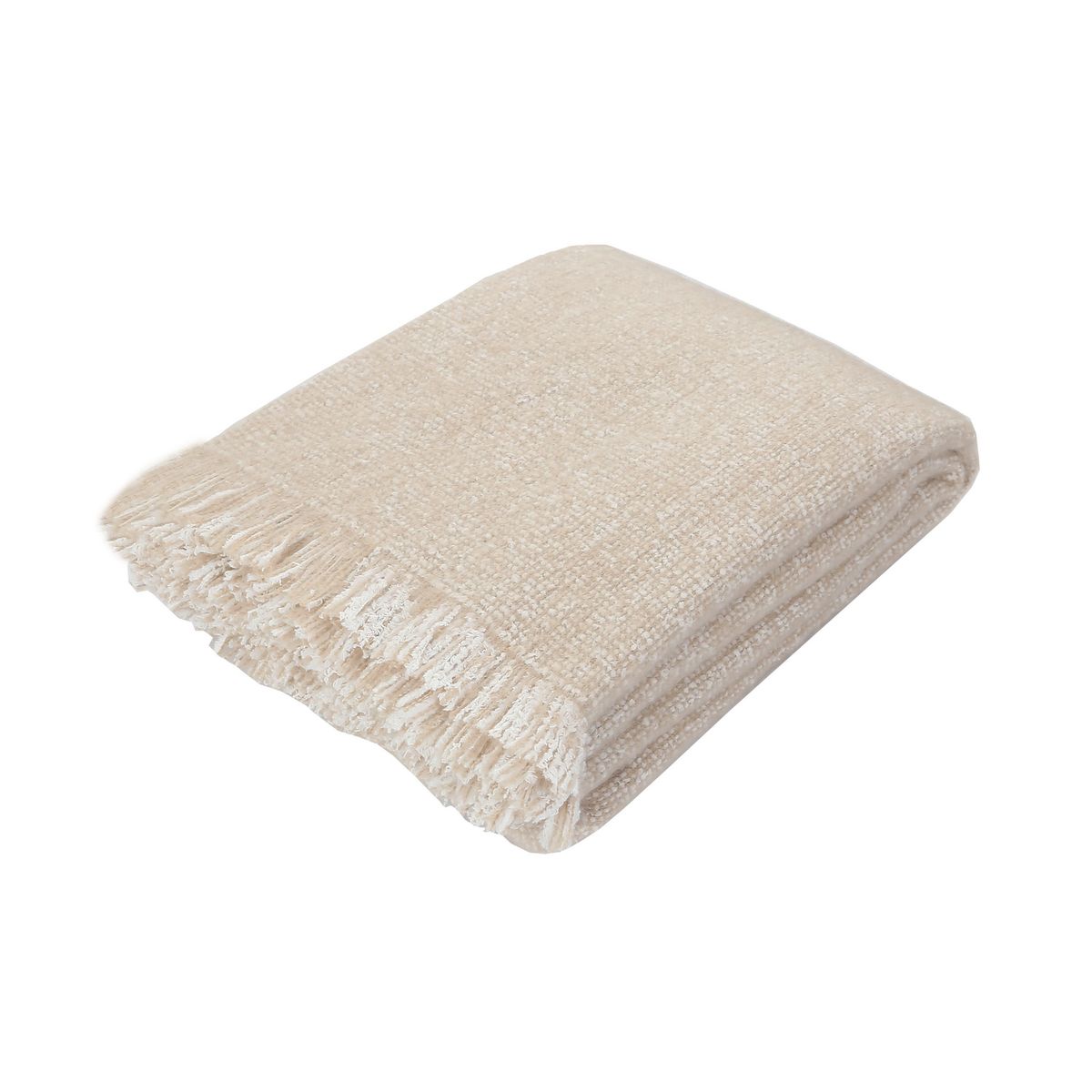 Manta clasico 130x160 beige, marca Just Home Collection - Foto 2