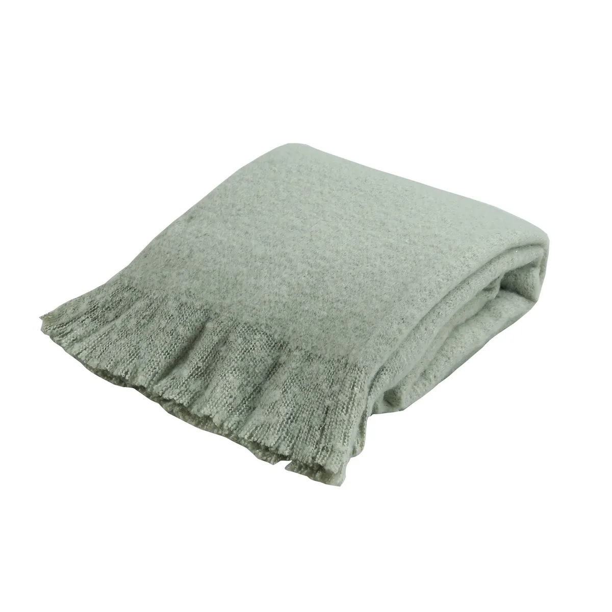 Just Home Collection - Manta boho 130x160 verde
