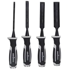 Set 4 Formones para Madera 6,12,19,25 mm, Ubermann
