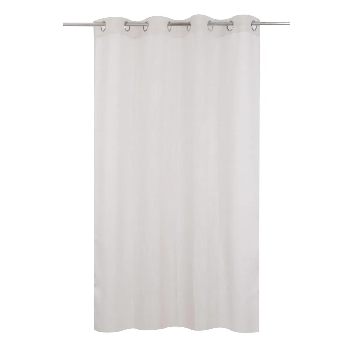 Cortina tela gold 140x220 blanco, marca Just Home Collection - Foto Principal